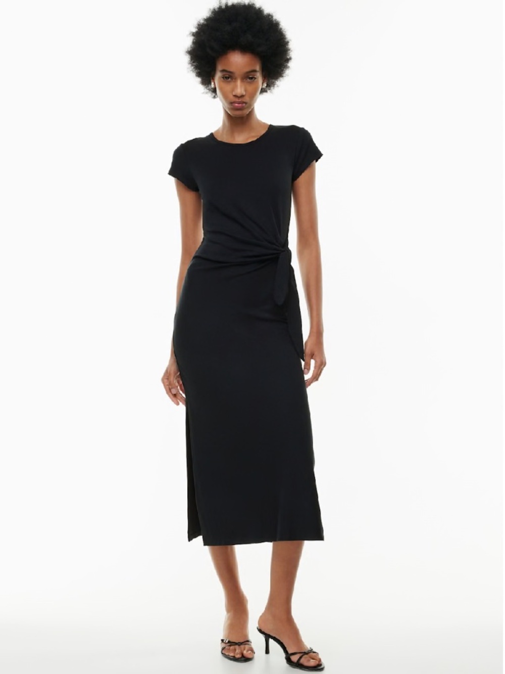 Aritzia Wilfred Fortune Maxi Dress Women's Size Large Lightweight Stretchy (X)